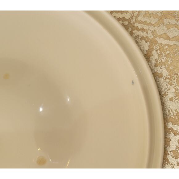 RUSSELL WRIGHT IROQUOIS White Casserole 2 Sides Dish With Lid - Picture 6 of 9